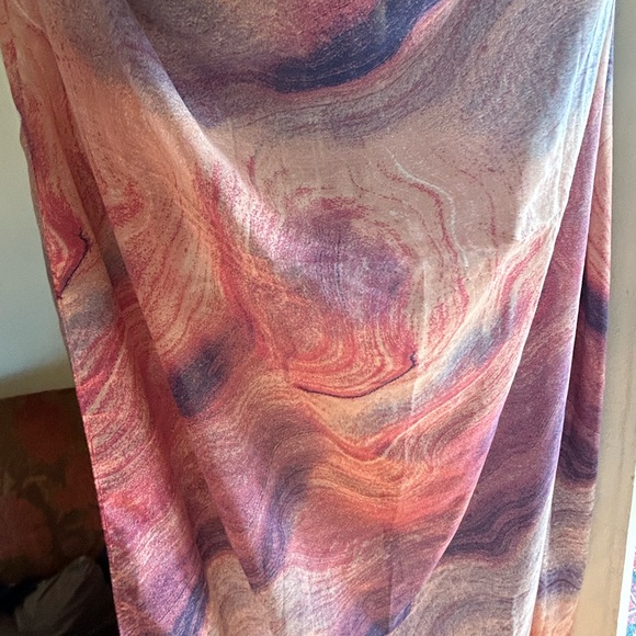 Purple/Pink Agate Dot Matrix Sarong by Bossa Nossa - Picture 8 of 11